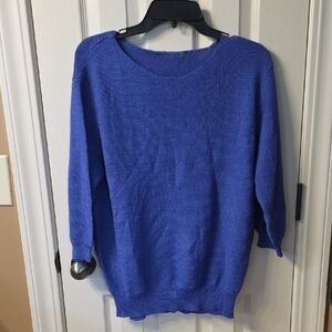 Women's Blue Sweater